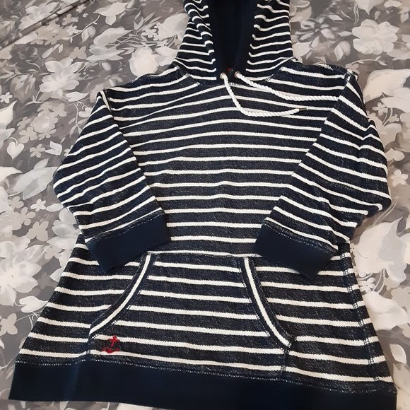 Lauren RALPH LAUREN fine terry nautical hoody size M - Picture 2 of 7